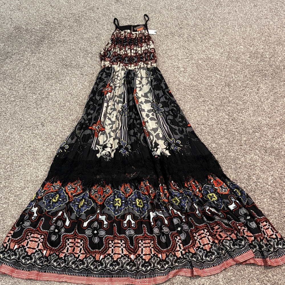 Anthropologie Bhanuni by Jyoti Tiered Dress Size 00 Maxi Dress